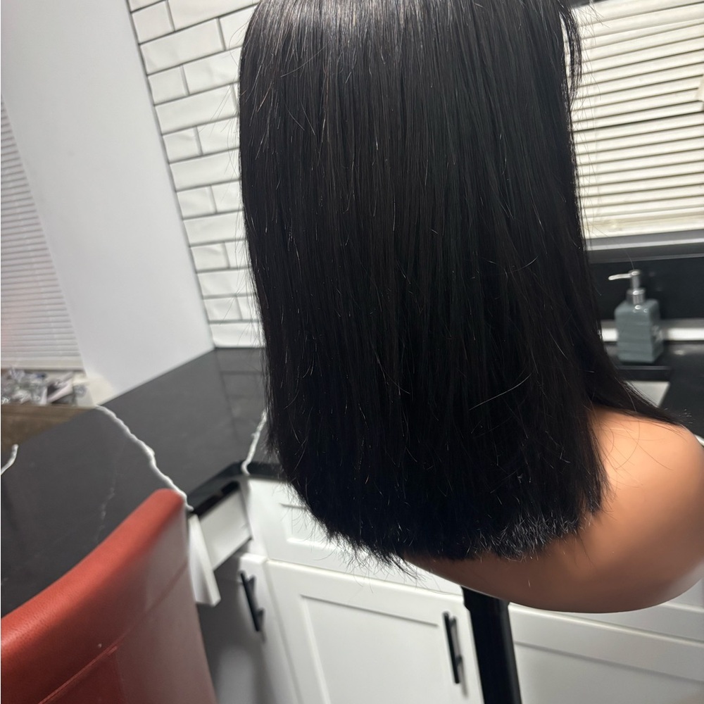 Human Hair Lace Front Wig- - Picture 7 of 9